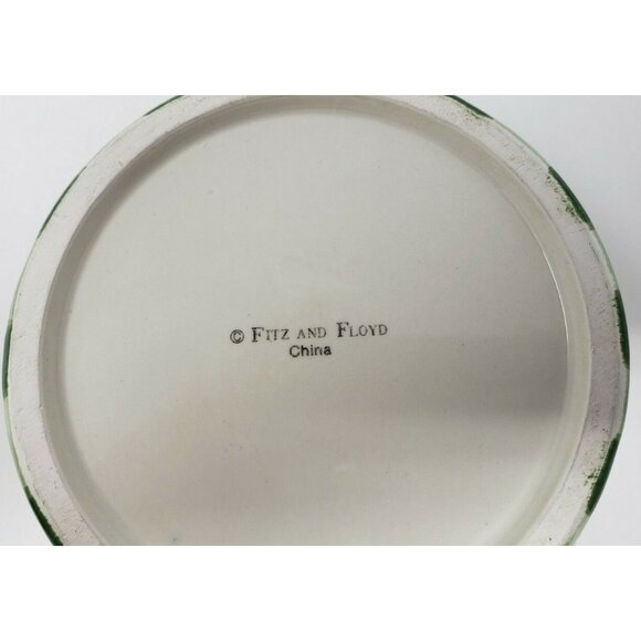 Fitz & Floyd Dish With Lid Floral Multicolor 4.75 in - Picture 9 of 9